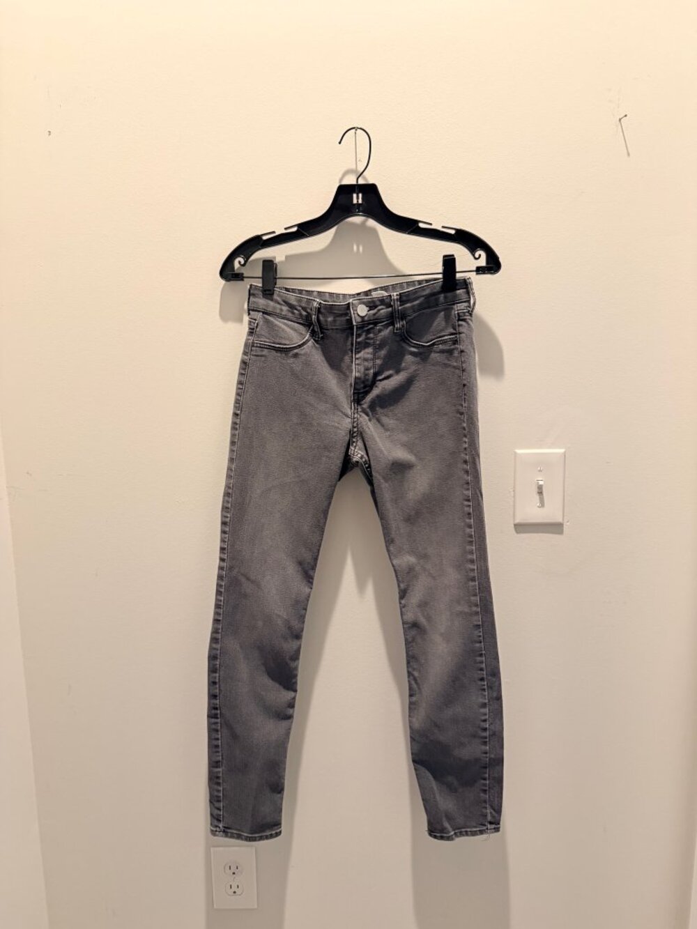 H&M &Denim Grey Skinny Ankle Jeans - Size 27